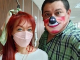 Sofía Reyna y Pompo de Los Payasónicos