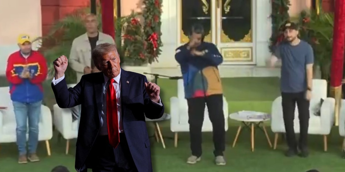 Nicolás Maduro se hace viral por baile; acusan que imita a Donald Trump.