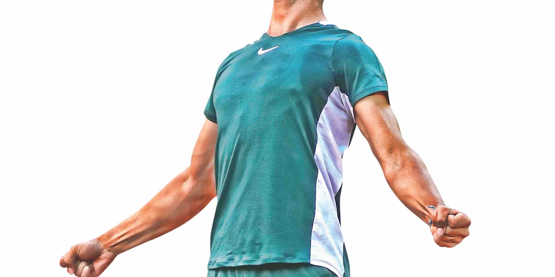 El ibérico celebra su triunfo el fin de semana en Madrid.