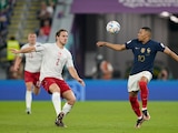 Una acción del Francia vs Dinamarca, partido de la Copa del Mundo Qatar 2022