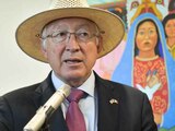 El embajador de Estados Unidos en México, Ken Salazar afirmó que el gobierno de Joe Biden investiga a las empresas que venden armas y llegan a México.