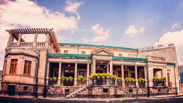 Vista de la Casa Rivas Mercado.