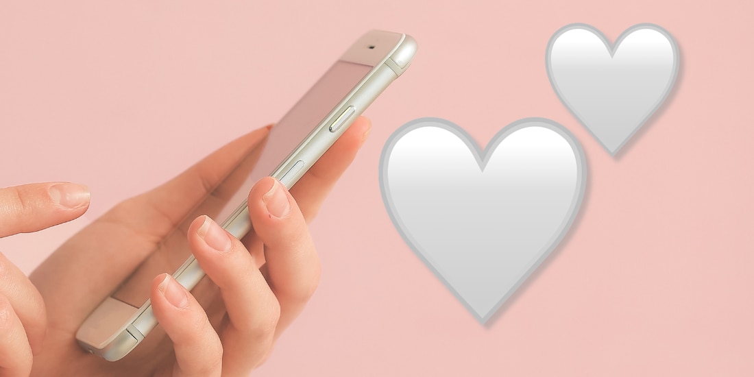 Esto significa el emoji de corazón blanco