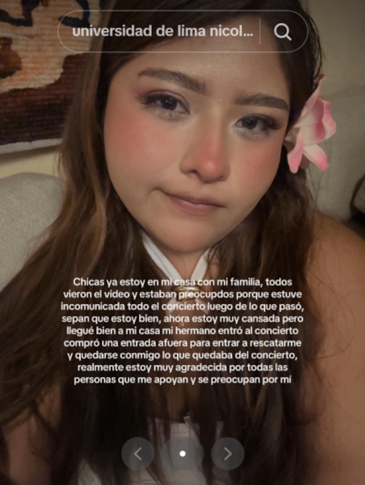 Angikitty comparte con sus seguidores que está en casa, tras el concierto de Bad Bunny donde fue agredida