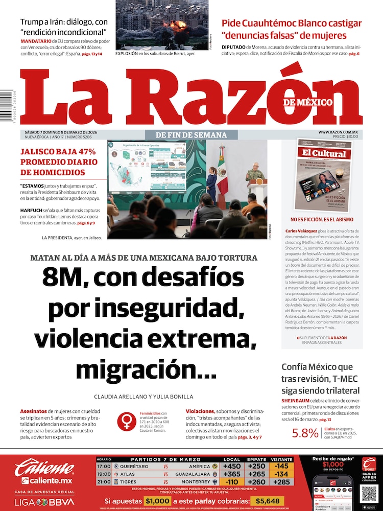 La Razón 7 de Marzo 2026