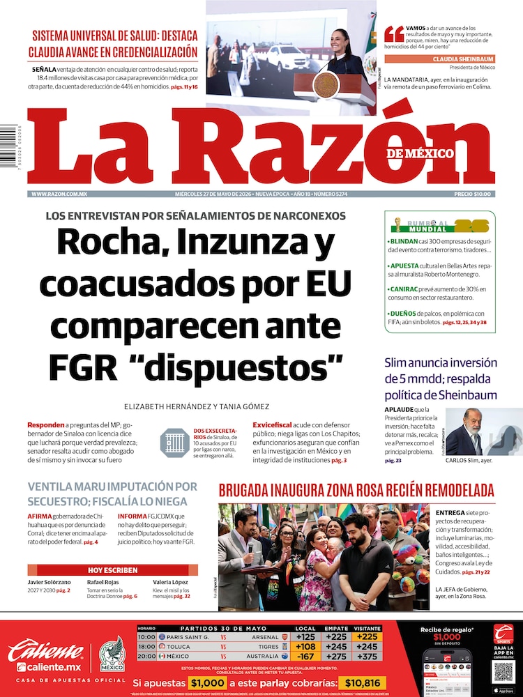 La Razón 27 Mayo 2026