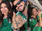 Critican a Christian Nodal por ‘ignorar’ a Ángela Aguilar mientras celebraba el triunfo de México contra Ecuador