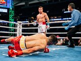 Saúl "Canelo" Álvarez el pasado 27 de febrero, cuando venció al turco Avni Yildirim en Miami.