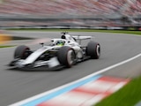 Checo Pérez durante la qualy del GP de Canadá.