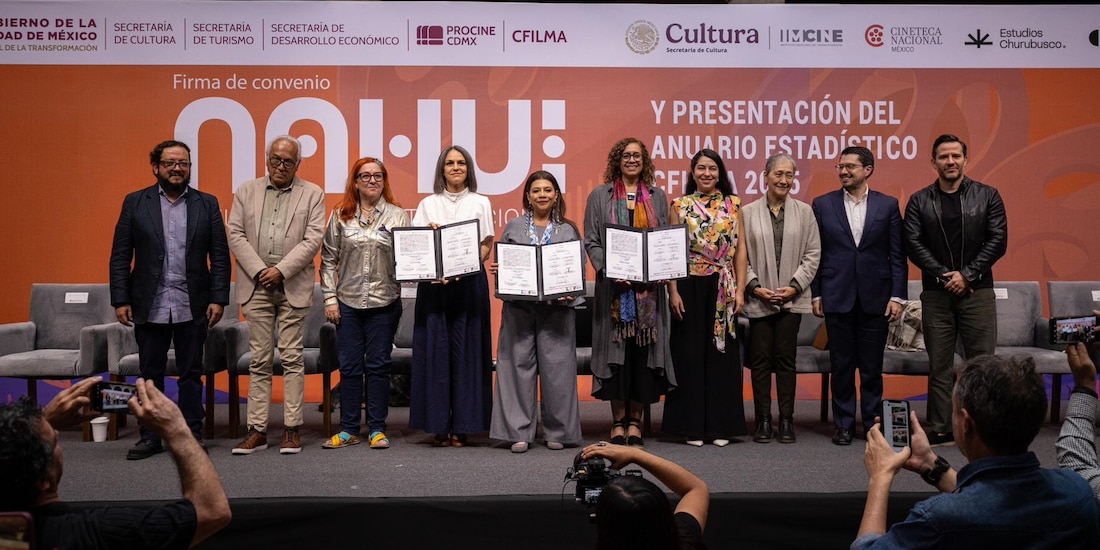 Lanzan convenio Nahui para impulsar cine nacional y atraer mercado internacional