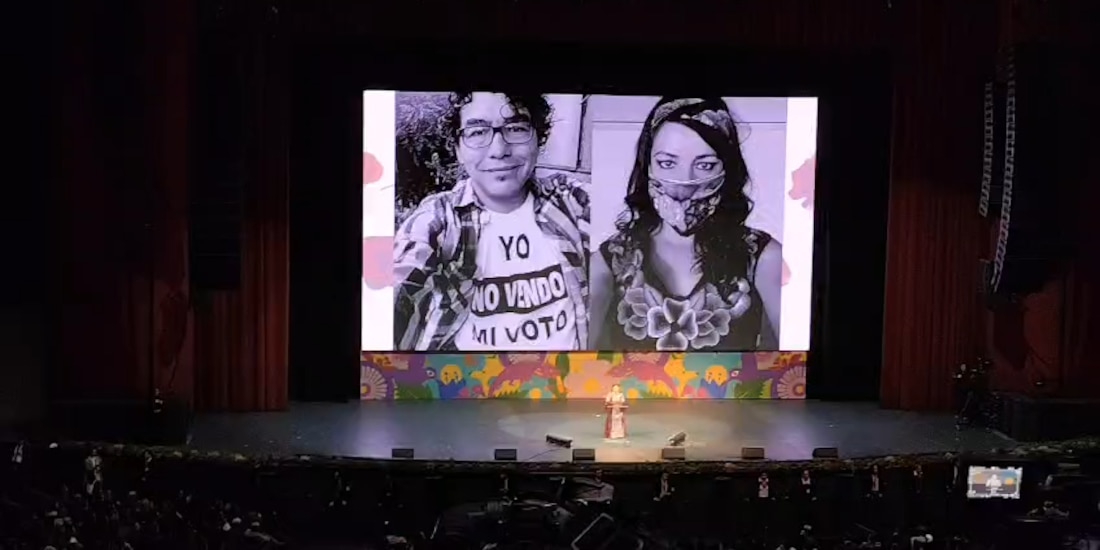 Clara Brugada se refirió al homicidio de sus colaboradores Ximena y José y aseguró que no habrá impunidad.