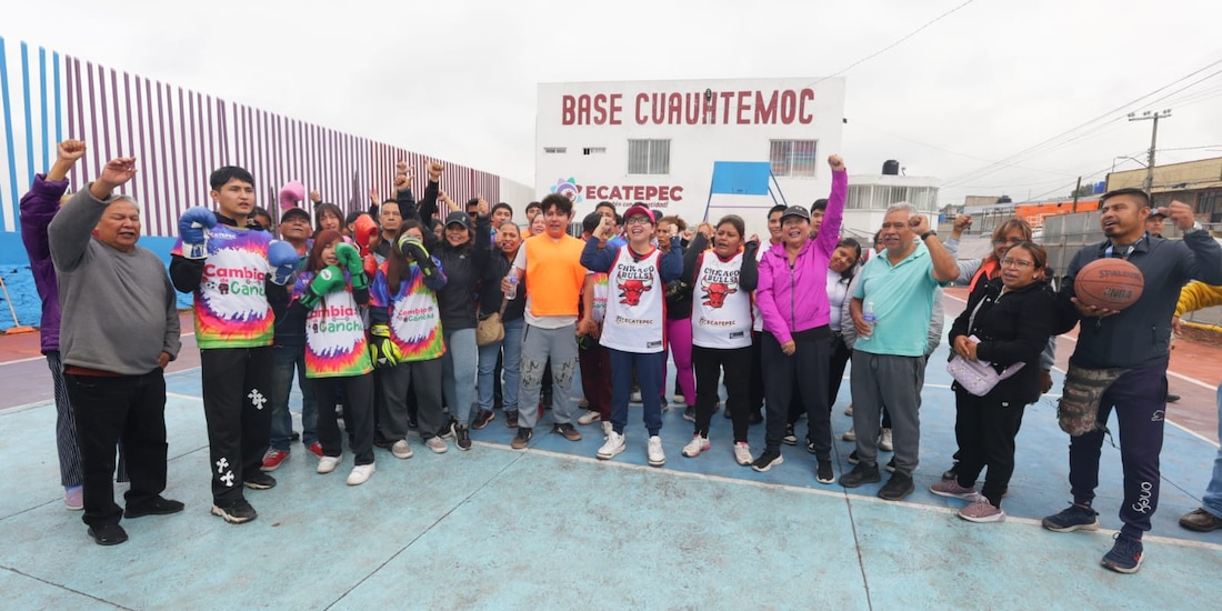 Gobierno de Ecatepec recupera el Parque Bomberos de Ciudad Cuauhtémoc.