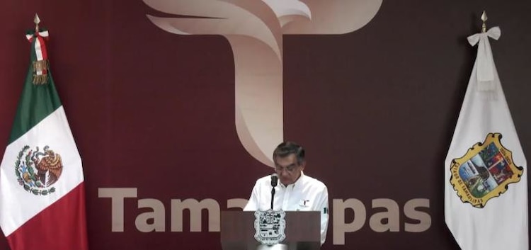 Américo Villarreal, gobernador de Tamaulipas, en mensaje a la ciudadanía.