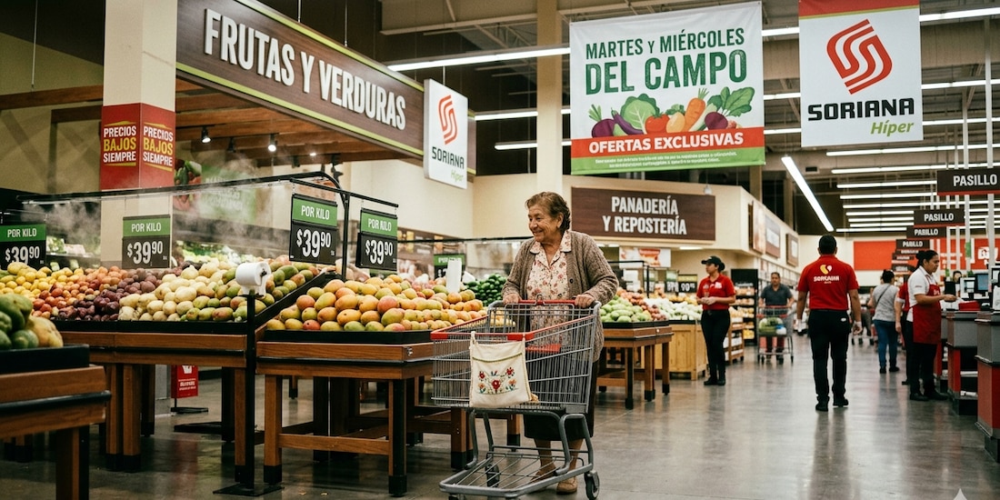Ofertas del Martes y Miércoles del Campo de Soriana
