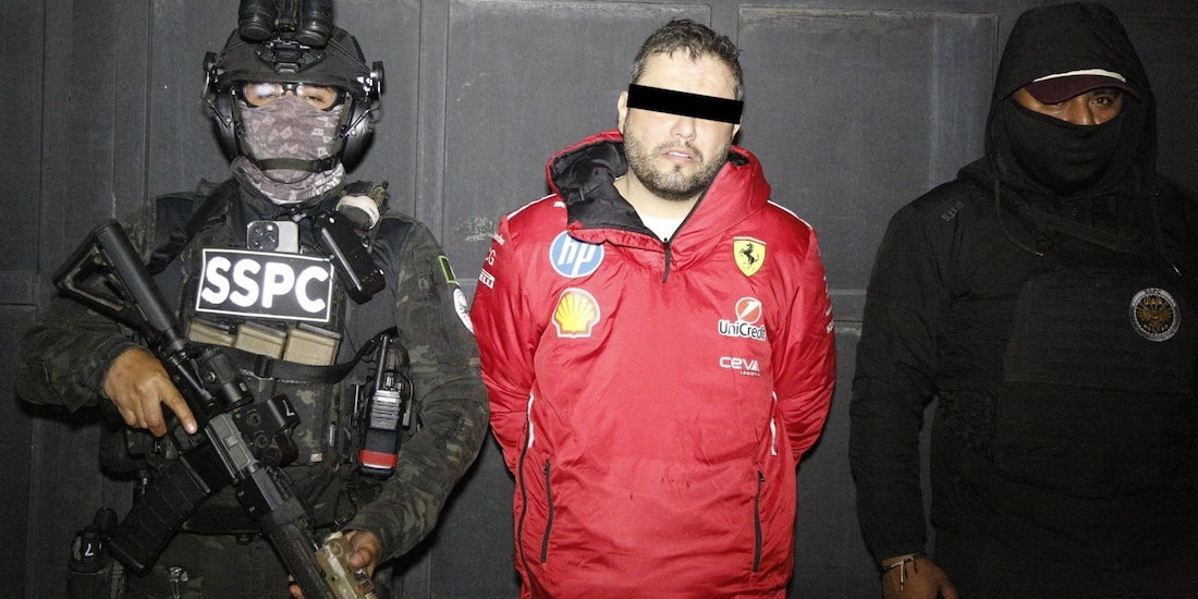 Diego Rivera Navarro, exalcalde de Tequila, Jalisco, detenido el 5 de febrero.