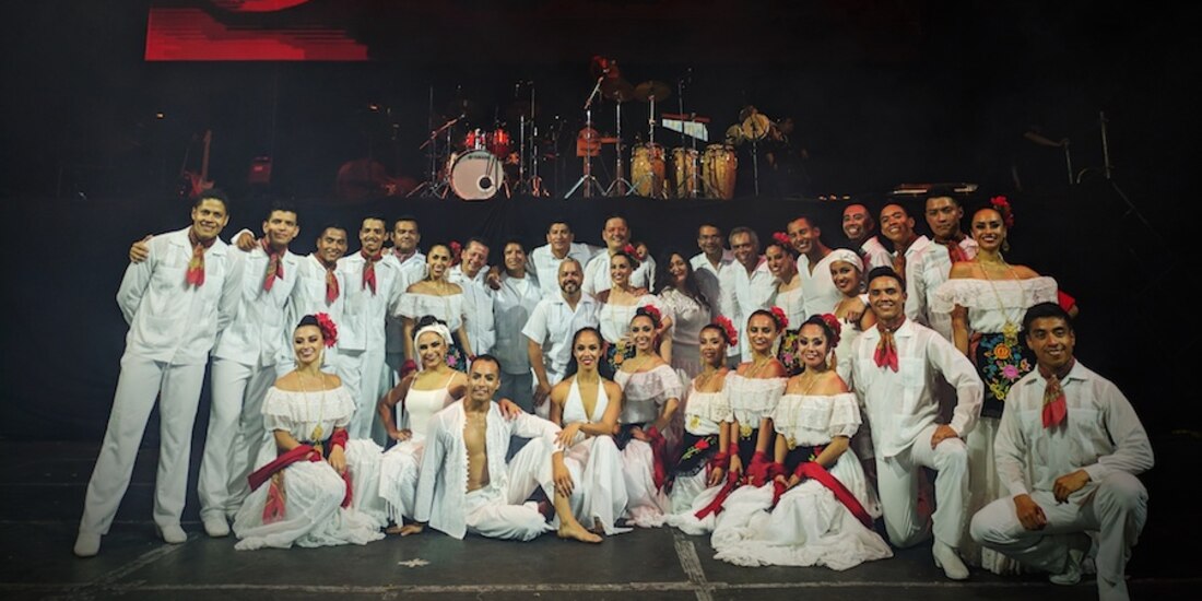 Elenco del montaje, en una fotografía de 2019.