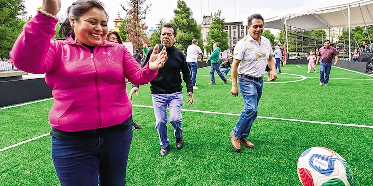 Espacios adaptados para la ciudadanía con motivo de la Copa del Mundo.