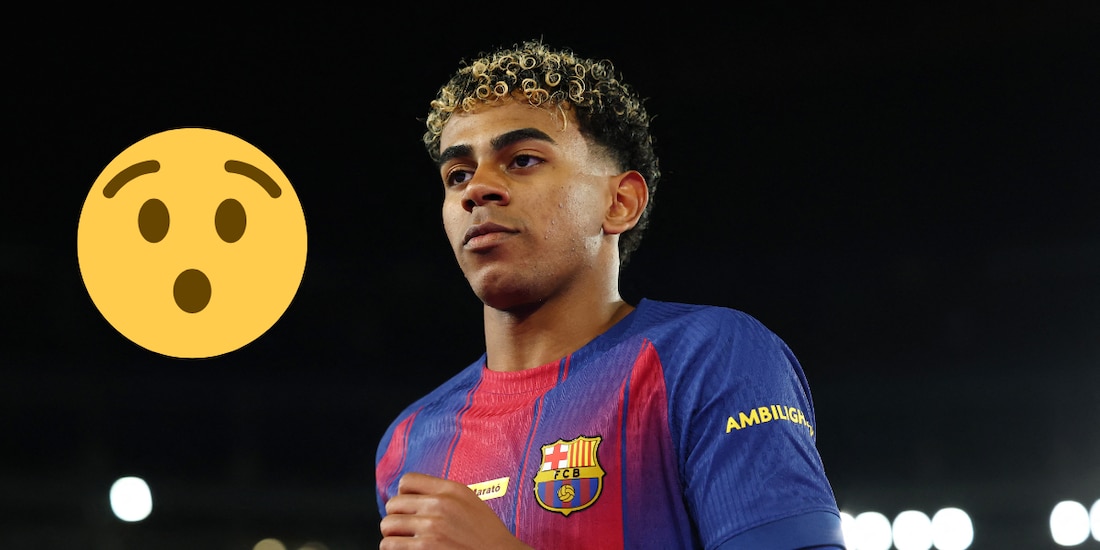 Lamine Yamal fue captado en mal estado afuera de las instalaciones del Barcelona.