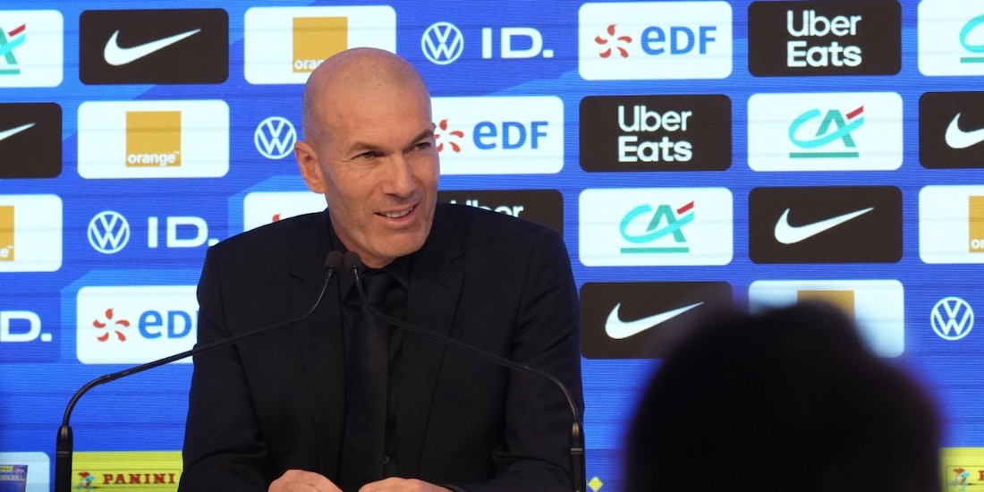 Zinedine Zidane da la lista de su primera convocatoria con la Selección de Francia