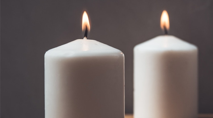 velas para Año Nuevo