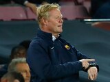 Ronald Koeman y sus pobres números lo alejan del Barcelona.