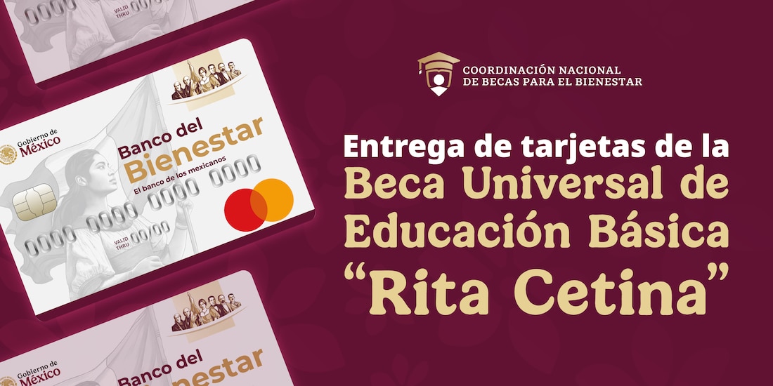 Las tarjetas para recibir la Beca Rita Cetina comienzan a entregarse este 20 de febrero.