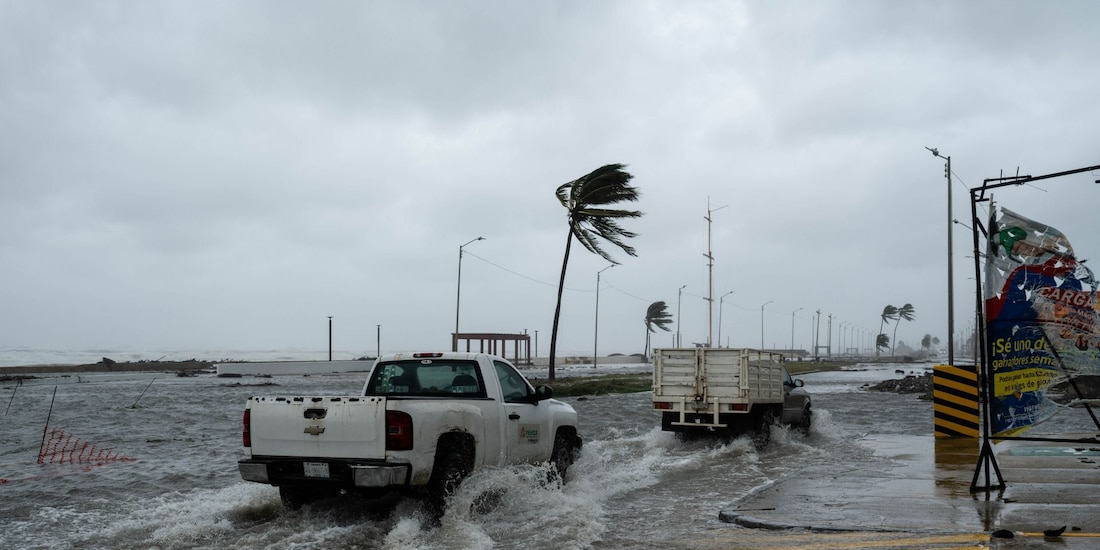 Varias partes de Veracruz sufrieron inundaciones