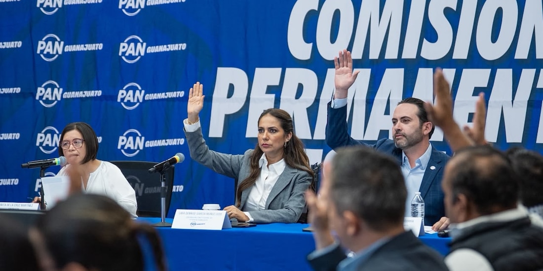 Integrantes de la Comisión Política del Programa, encabezados por el Dr. Ector Jaime Ramírez Barba, presentan la nueva estrategia de apertura ciudadana del PAN Guanajuato.