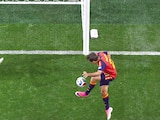 MIKEL OYARZABAL
hace uno de sus goles
ante Arabia Saudita, el
pasado 21 de junio