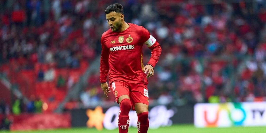 Alexis Vega no ha podido jugar con el Toluca desde la Jornada 15 del Apertura 2025.