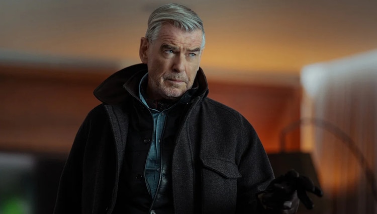 El actor Pierce Brosnan en Tierra de Mafia temporada 2