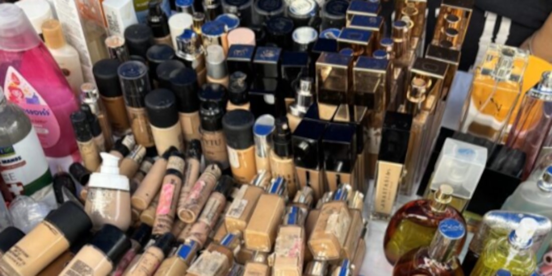 En la imagen ilustrativa, cosméticos pirata y clones