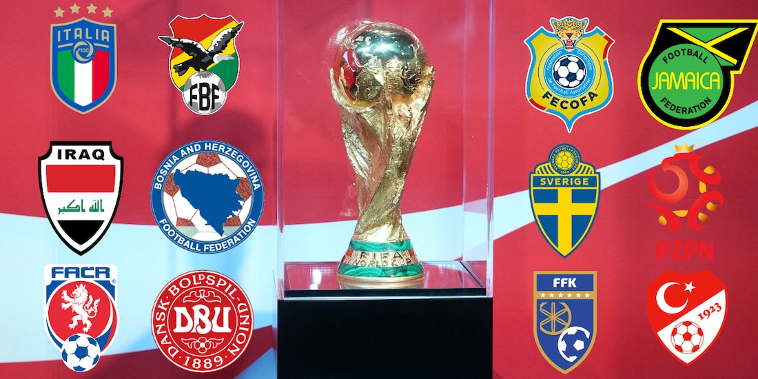 Se definen los últimos seis clasificados al Mundial 2026 en los repechajes finales.