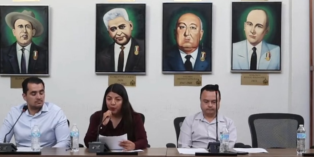 Alcaldesa interina de Tequila durante su primer mensaje