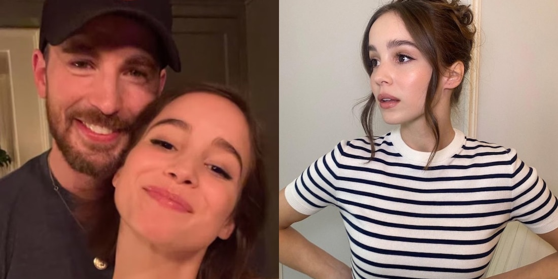 Así se veía Alba Baptista cuando estaba embarazada de Chris Evans