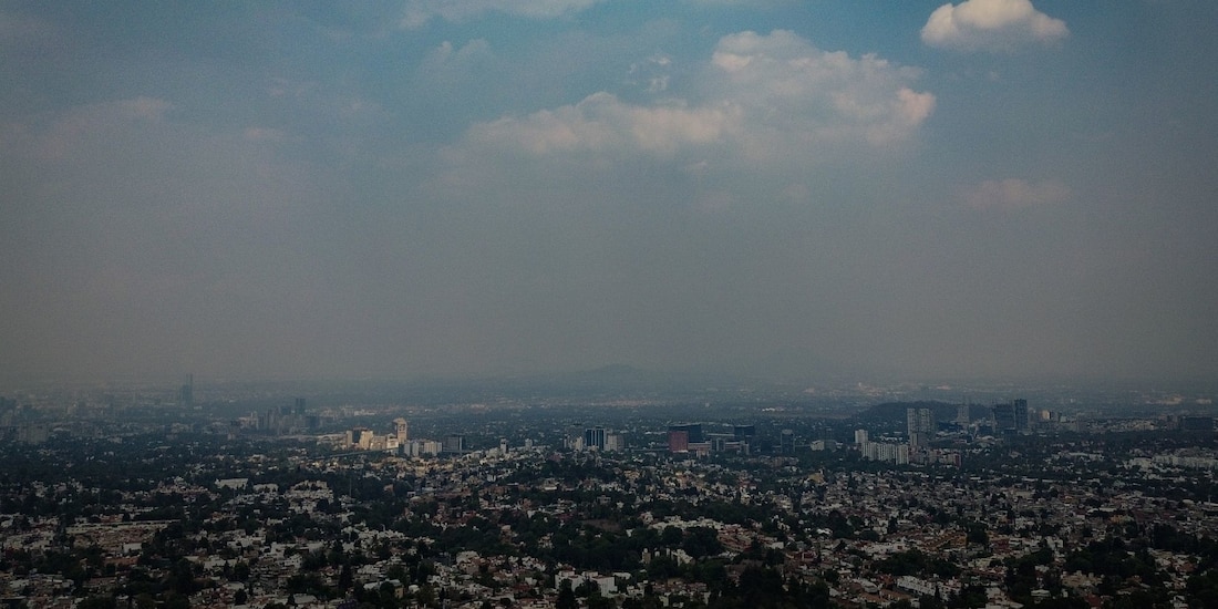 Se reporta "mala" calidad del aire este lunes 28 de abril en el Valle de México