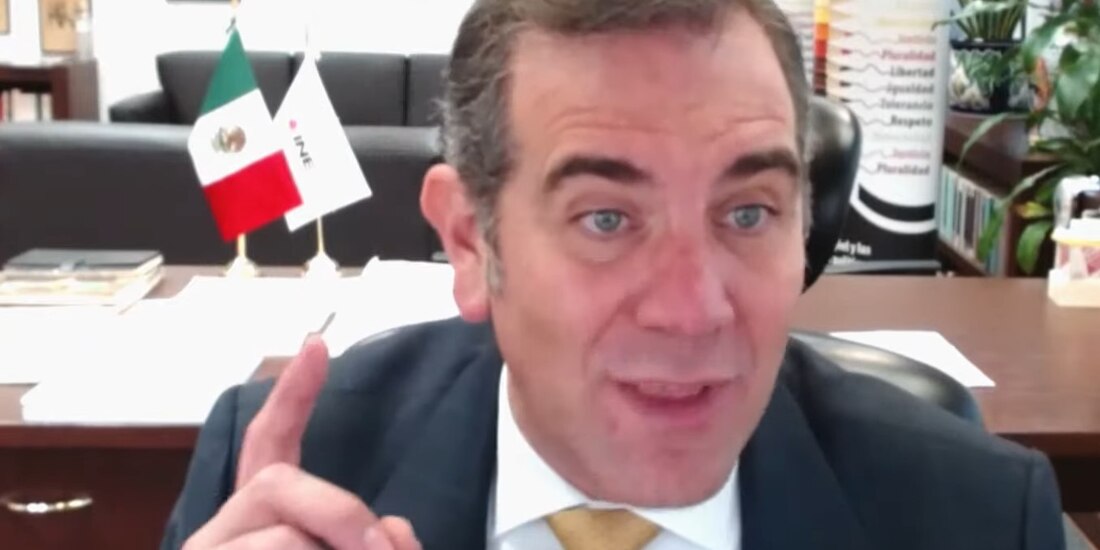El consejero presidente del Instituto Nacional Electoral (INE), Lorenzo Córdova