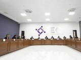 Aspecto de la Sesión Solemne del Consejo General del
@IEC_Coahuila
en la que se dio inicio al Proceso Electoral Local Ordinario 2023 en #Coahuila.