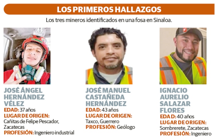 Los primeros hallazgos
