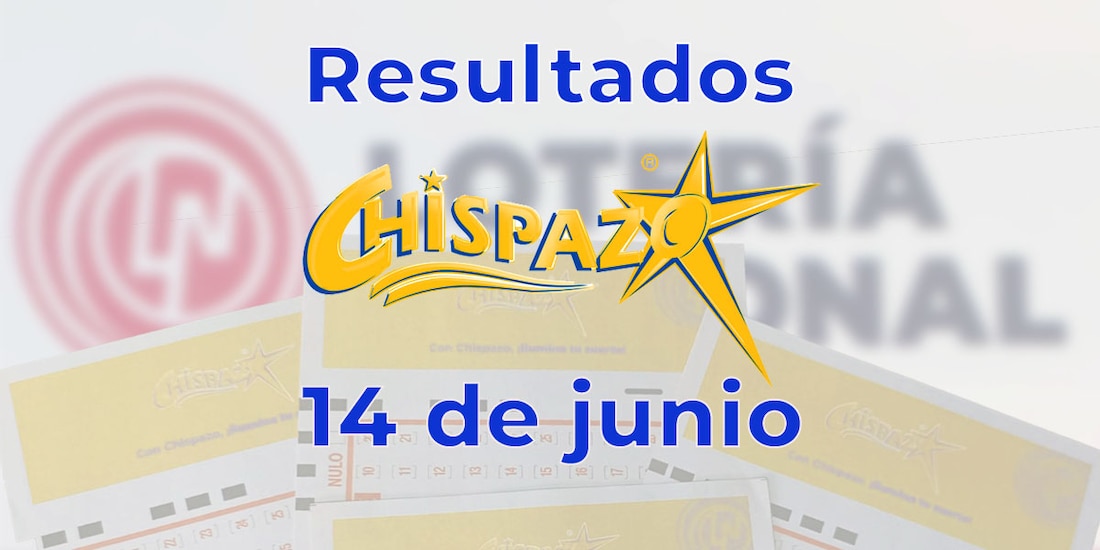 Resultados del Chispazo de hoy 14 de junio del 2025.