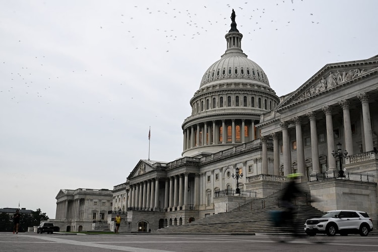 Capitolio de los Estados Unidos, sede de la Cámara de Representantes y del Senado.