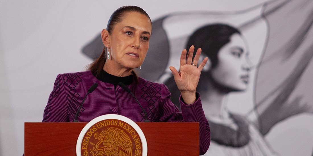 La Presidenta de México, Claudia Sheinbaum.