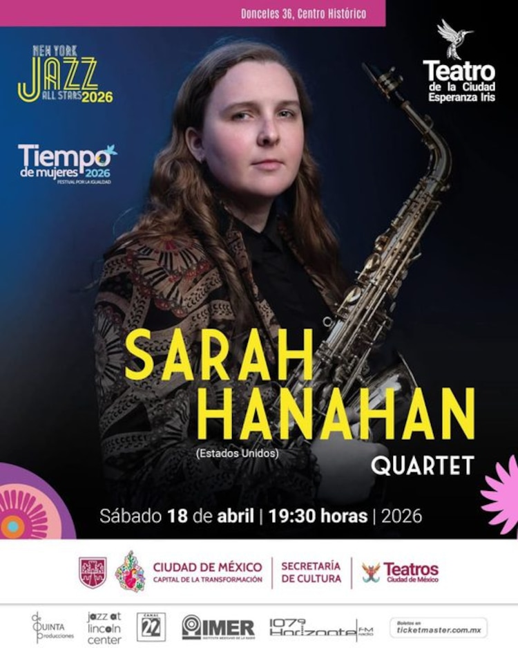 New York Jazz All Stars. Concierto de Sarah Hanahan Quartet