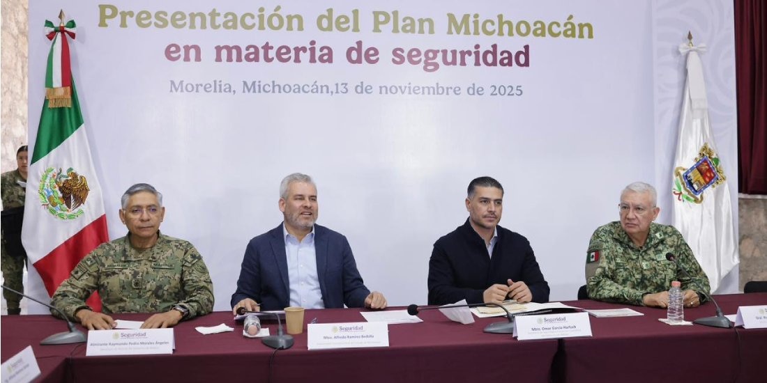 Van 122 detenidos tras refuerzo del Plan Michoacán.