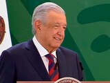 El Presidente López Obrador en su conferencia matutina desde Nuevo León