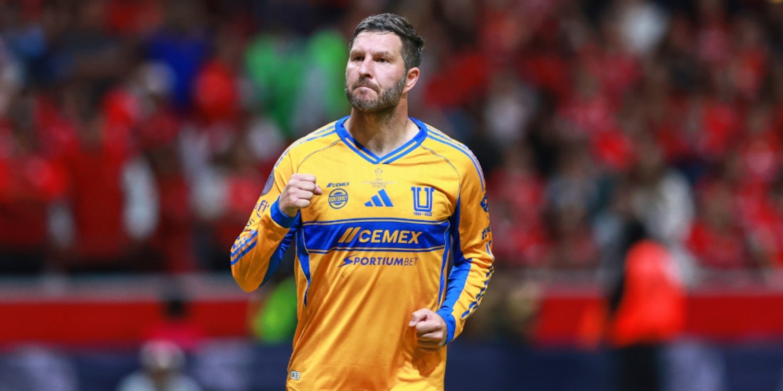 André-Pierre Gignac en su último encuentro con Tigres.