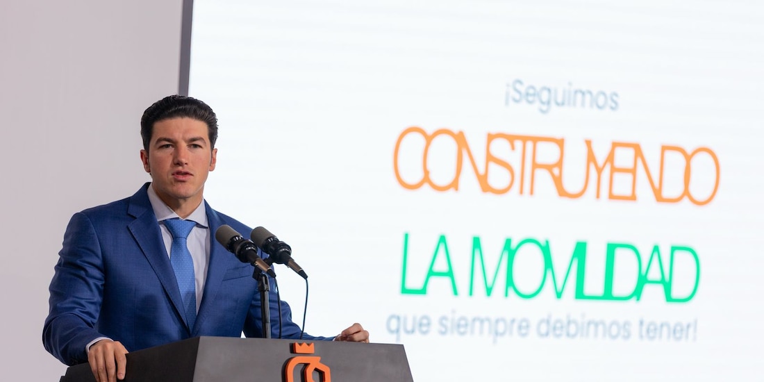 El Gobernador Samuel García.