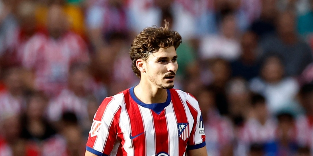 Julián Álvarez fue duramente abucheado por aficionados del Atlético de Madrid en el partido contra el Villarreal.