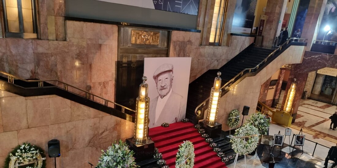 Homenaje a Ignacio López Tarso en Bellas Artes.