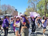 Este miércoles 8 de marzo se lleva a cabo la marcha con motivo del Día Internacional de la Mujer en la CDMX